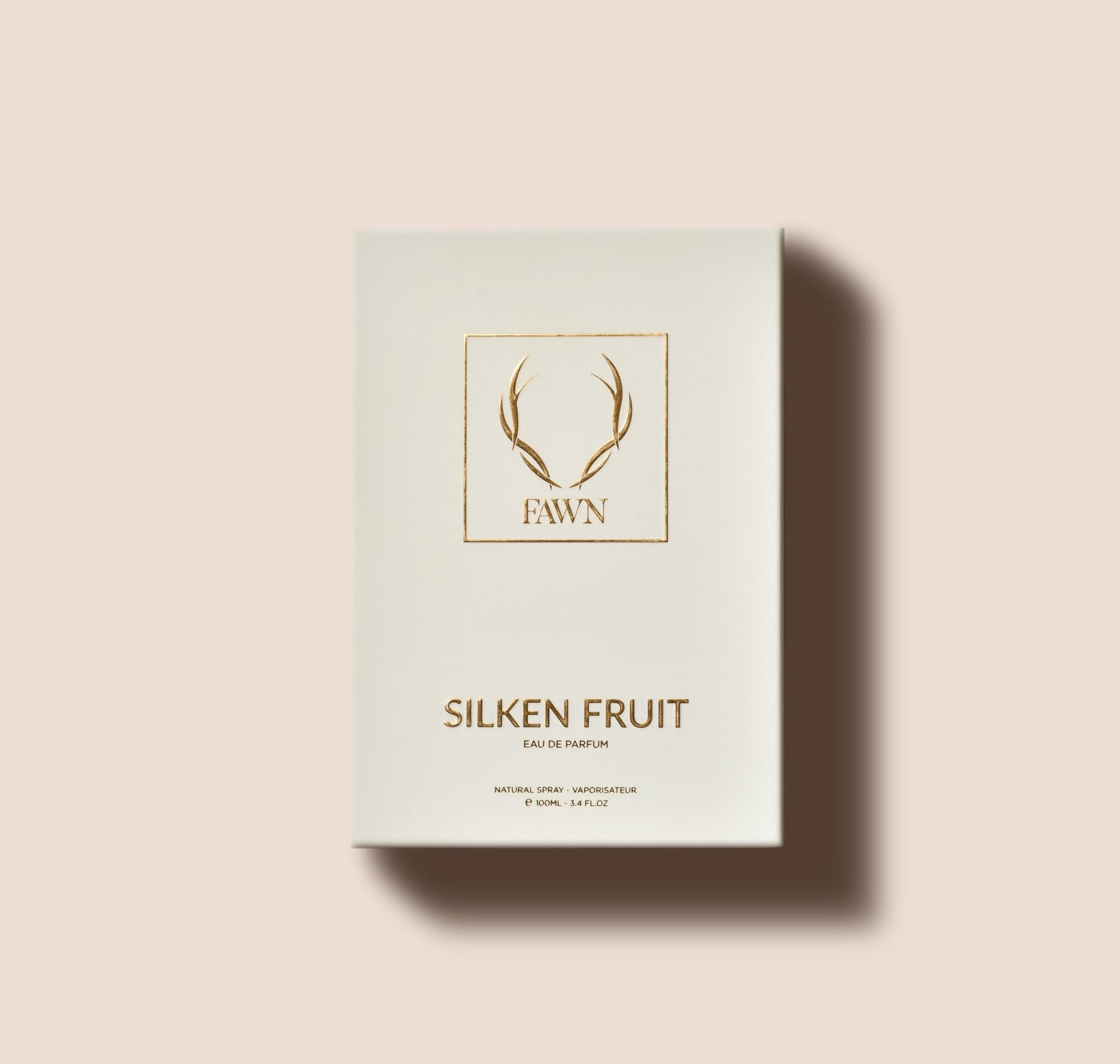 Silken Fruit perfume box packaging by Fawn.